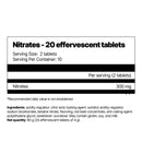 Nitrates - 20 effervescent tablets