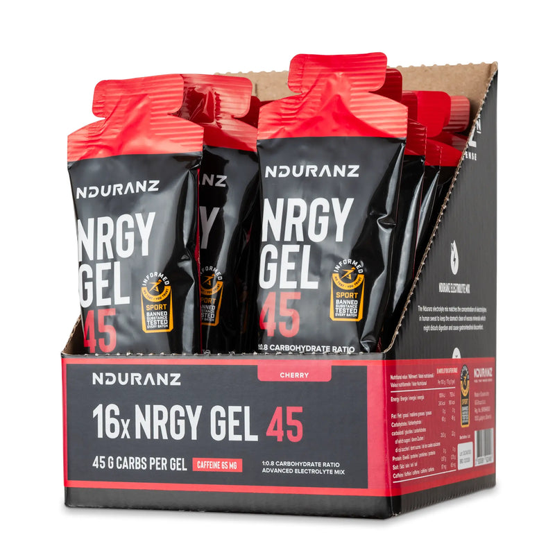 Nrgy Gel 45 with Caffeine Box (65 mg)