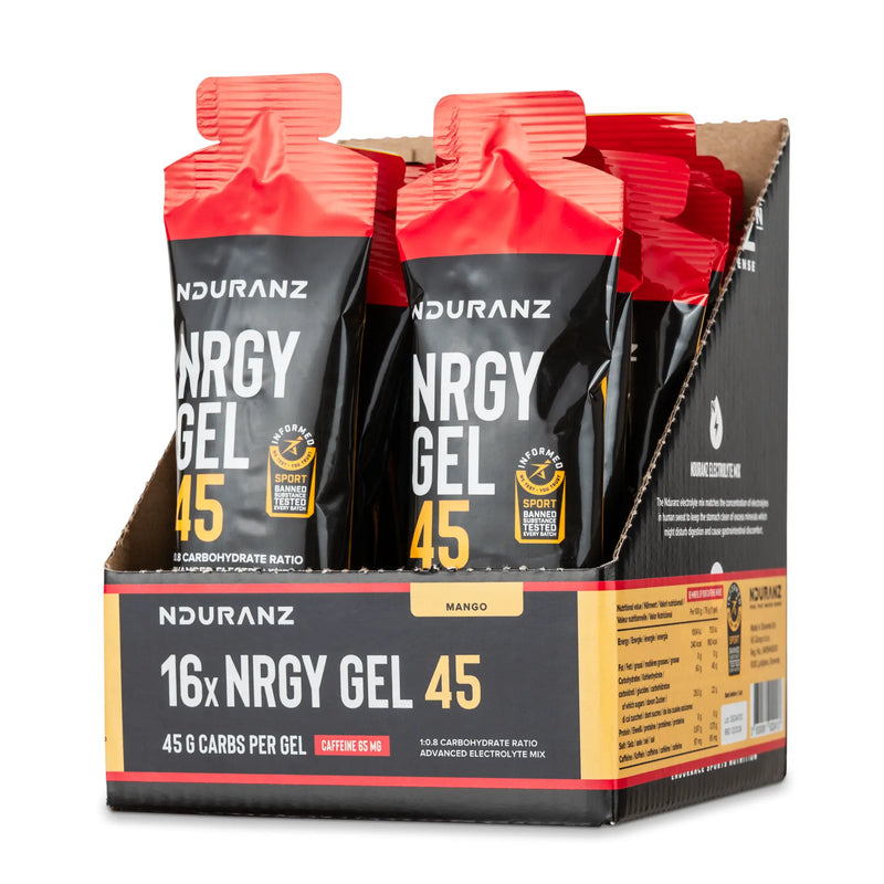 Nrgy Gel 45 with Caffeine Box (65 mg)