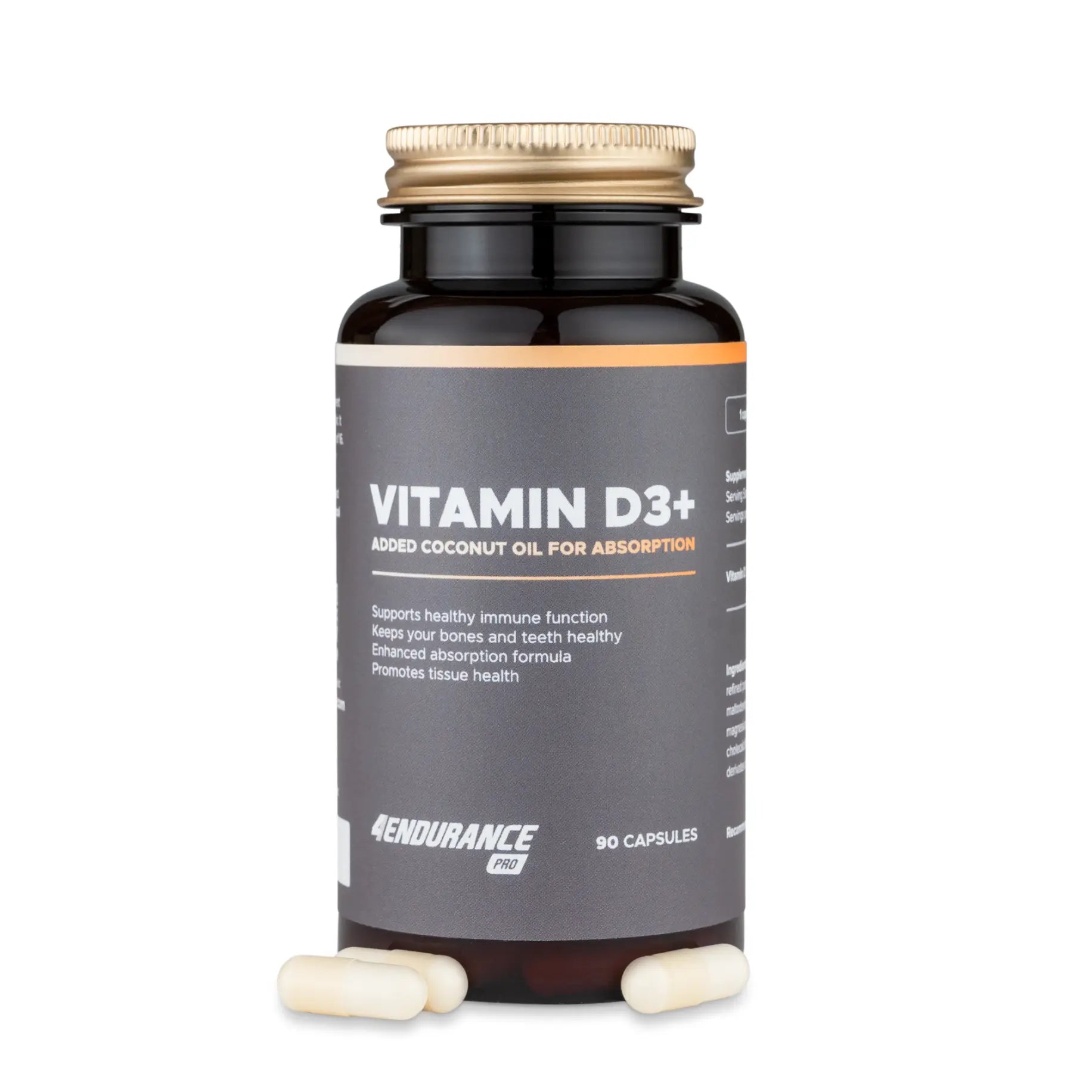 Vitamin D3+ (with Coconut Oil)